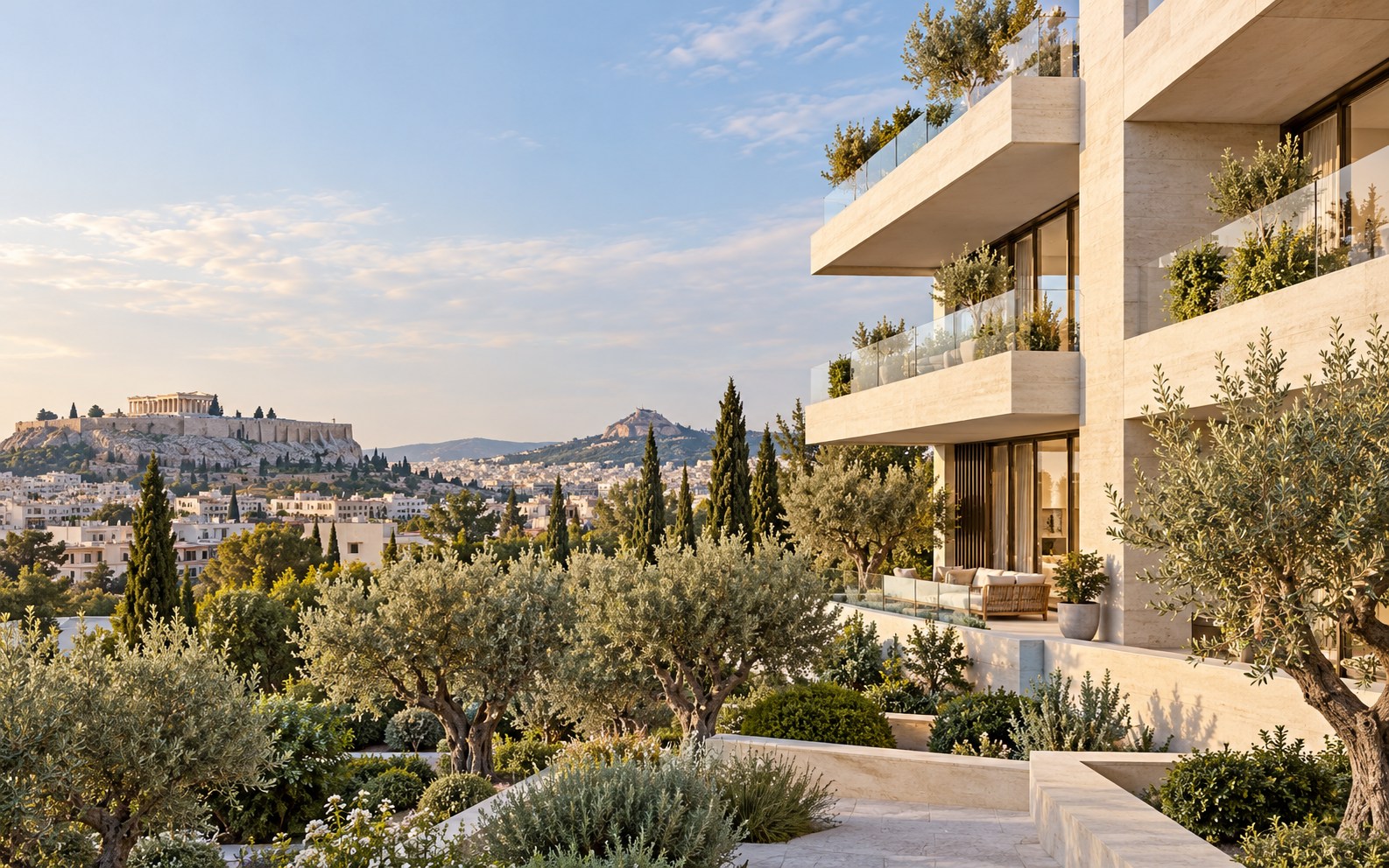 Ενδεικτική οικιστική αρχιτεκτονική στην Αθήνα
